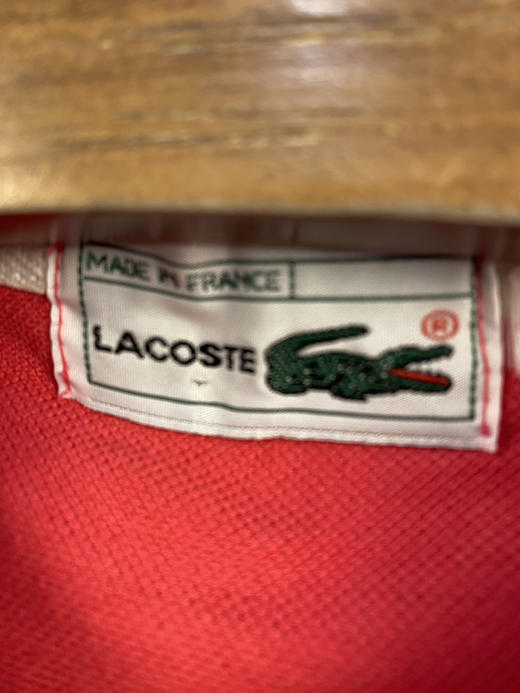 80年代 Vintage Lacoste 鳄鱼 法国制 短袖POLO衫 _SPL(S) 商品图2