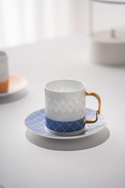 富玉 陶瓷马克杯情侣水杯家用牛奶杯 咖啡杯礼盒包装 商品图2