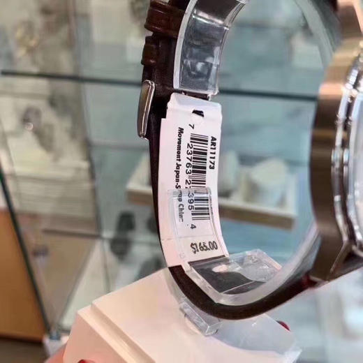 美国现货799直邮到手✈️阿玛尼AR11173男士石英手表⌚️天然皮质表带 商品图6