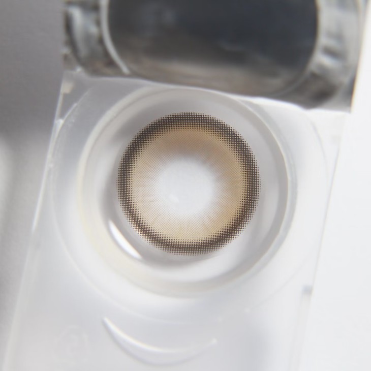 FLOWERCOLOR美瞳 年抛隐形眼镜 亚裔浅褐 14.5mm 1副/2片 左右度数可不同-VVCON美瞳商城5