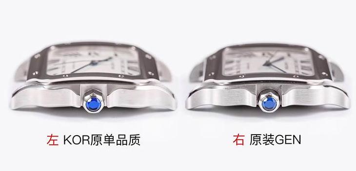最接近正品的山度士复刻-KOR厂卡地亚山度士震撼发布