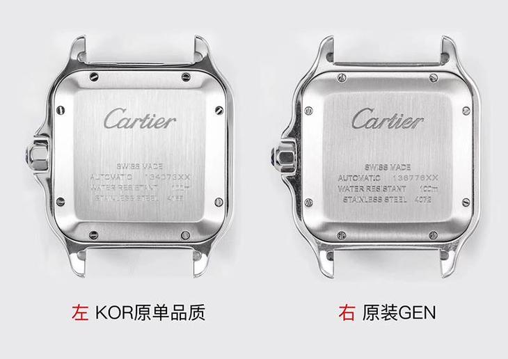 最接近正品的山度士复刻-KOR厂卡地亚山度士震撼发布