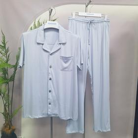 【经典莫代尔】SCHIESSER德国舒雅高端铂雅系列莫代尔男士家居服95/21349H