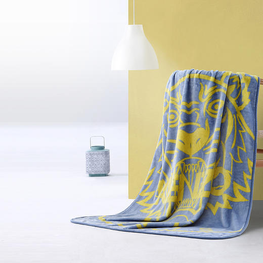 KRT-006S KENZO虎头毯（灰） 商品图8