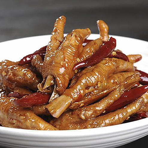 餐云压锅凤爪酱汁  源自湖南岳阳餐饮的传奇姜辣菜品应用  姜辣凤爪 姜辣猪手 姜辣排骨等系列菜品成为无数特色餐饮镇店招牌菜 （4斤装一瓶做40份） 商品图3