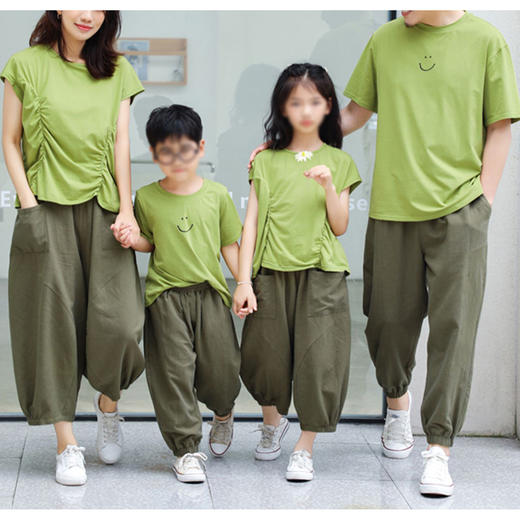 裁缝学苑QZ38 夏亲子灯笼裤纸样小衫T恤套装女上衣裤子做衣服打版 商品图3