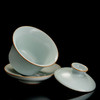 【丰子汝窑】【禅定盖碗】三才盖碗纯手工开片陶瓷汝瓷功夫茶具 商品缩略图7