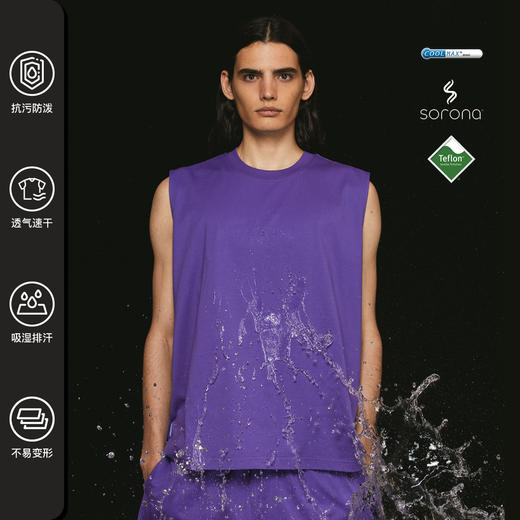 【特价商品不作退换】WassupHouse coolmax速干防泼背心 商品图3