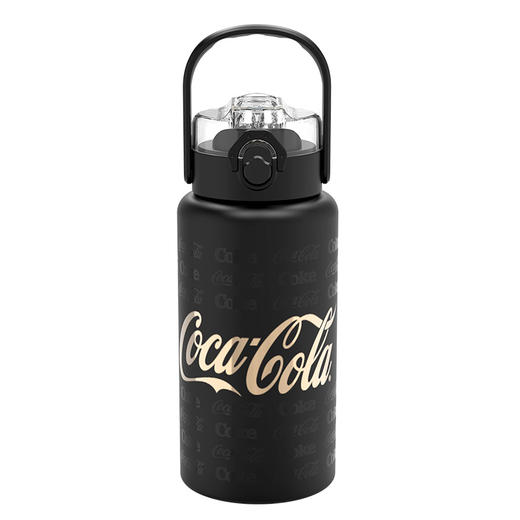 GE-CK23AW-DB22-1可口可乐联名系列双饮真空运动壶黑色 商品图1