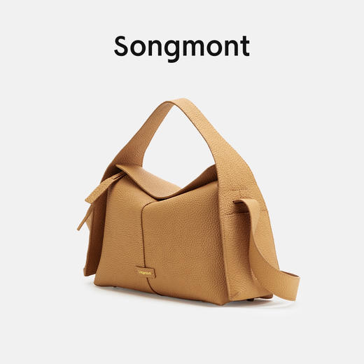 Songmont挂耳系列屋檐包设计师新款通勤手提斜挎hobo包 商品图9