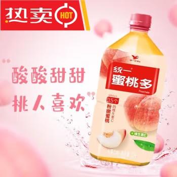 统一 1L蜜桃多*8 商品图1