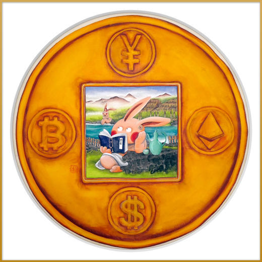 沈延《读好书》原作 商品图0