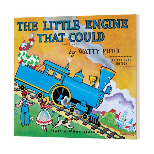 英文原版 The Little Engine that Could 小引擎能做到的 经典绘本 自信心培养 勇敢的小火车头做到了 英文版纸板书 进口英语书籍 商品图0