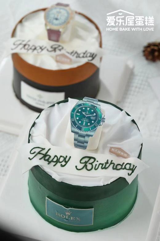 劳力士绿水鬼表盒蛋糕 商品图0