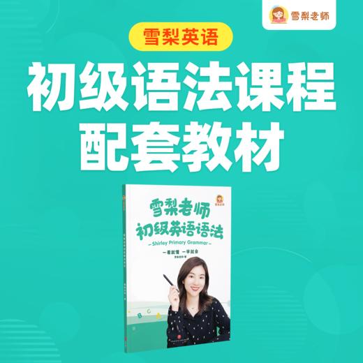 雪梨老师初级语法书（不含课程） 商品图0