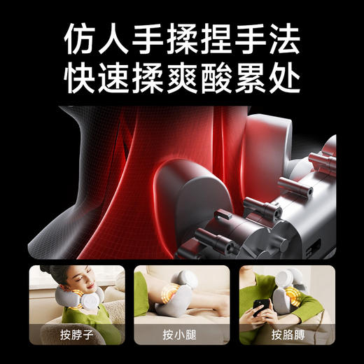 「SKG」N3物理揉捏颈部按摩仪 商品图0