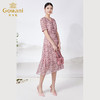 乔万尼真丝连衣裙100%桑蚕丝法式收腰设计感ET2E289 商品缩略图1