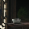 景德镇抱翁堂 汝窑天青窝足杯 手工茶杯品茗杯 商品缩略图6