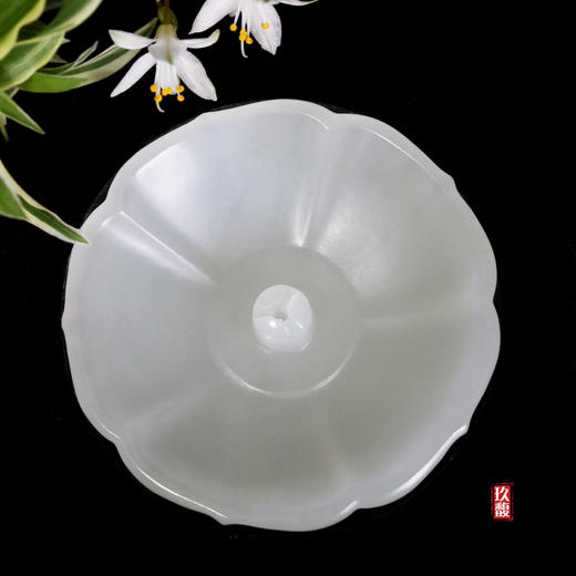 和田玉（白玉）香插 商品图3