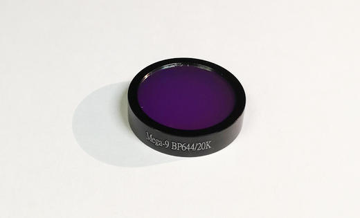 BP644/20k OD4 @200-900 T＞85% φ25.4*6 带通滤光片 （带套圈） 商品图0