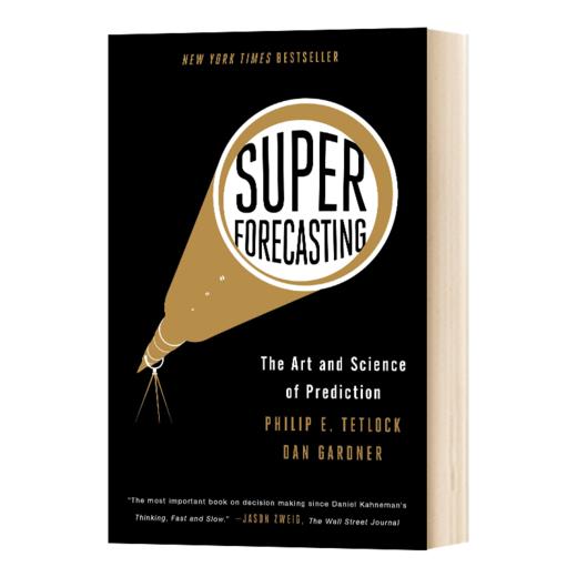 英文原版 Superforecasting 超级预测 商业、金融、经济、政治、国际事务等提高预测未来的能力 英文版 进口英语原版书籍 商品图0