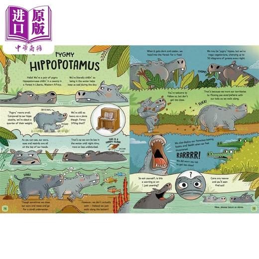 【中商原版】Mike Barfield The Wild Life Of Animals 动物的野生生活 英文原版进口图书 儿童科普绘本 动物知识图画书 商品图2