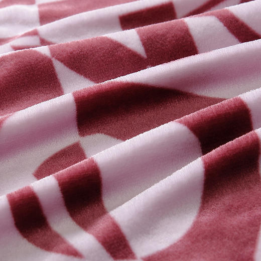 KRT-011 KENZO多彩虎头毯（粉） 商品图1