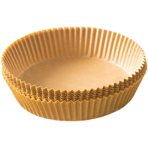 【醒粉专属福利9.9元100个】空气炸锅专用油纸纸盘 薯条烧烤烘焙免洗锅吸油不粘家用圆硅油纸 商品图4