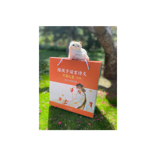 陪孩子读古诗文珍藏礼盒装（精装全8册，含“古诗词、诗经、小古文”三大系列；让孩子从小学好古诗文， 轻松应对大语文！） 入选2018当当中国制造十大童书榜单中国诗词大会康震教授推荐 商品图5