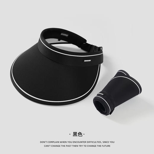 【可折叠加大帽檐 全脸防晒】空顶防晒帽子女夏可折叠防紫外线遮阳帽骑车大帽檐2023新款太阳帽 商品图5