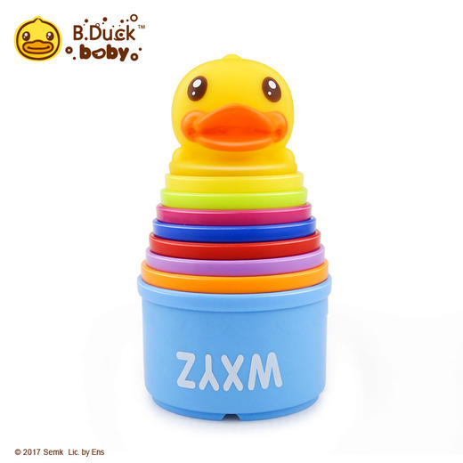 【积分兑换】B.Duck戏水套装玩具WL-BD013（趣味叠叠乐） 商品图2
