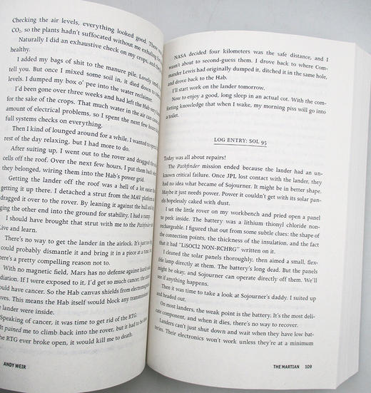 英文原版小说 The Martian 火星救援 英文版 商品图2
