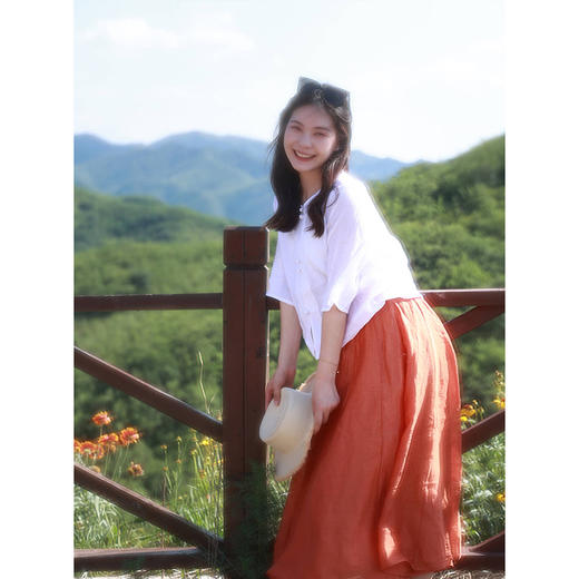 【线上专属】半身裙（19806096-赩炽） 商品图3