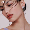 ZEGL设计师蕾丝系列流苏耳环女高级感轻奢长款耳钉925银针耳饰品 商品缩略图5