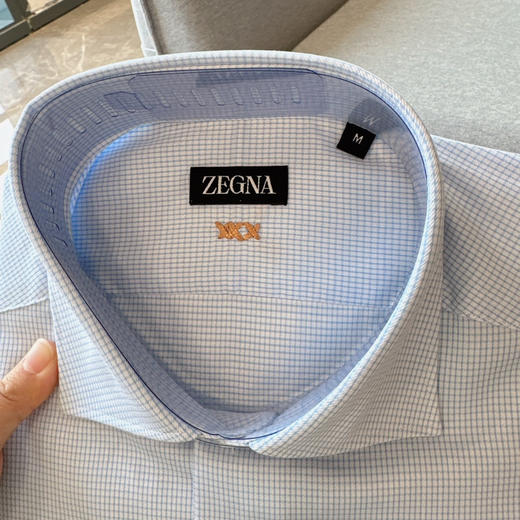 男士衬衫 白色 浅蓝色。自己备注 商品图4