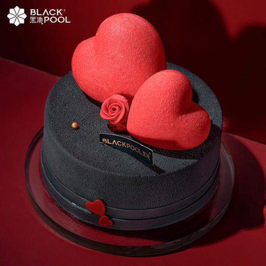 （直播特惠）4.5吋【怦然心动（灰）】蛋糕 - 黑池蛋糕 商品图1