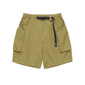 吃茶去chichaqu supplex卡扣腰带户外短裤