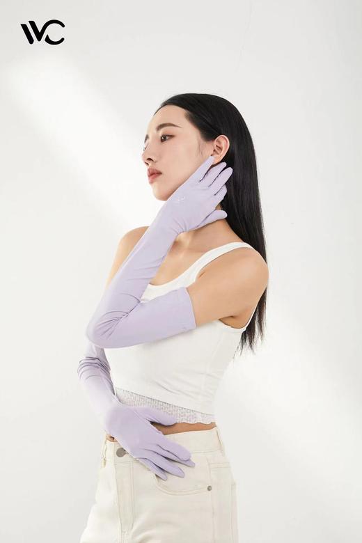 VVC全指防晒袖套女手套冰丝袖薄款防紫外线护臂夏季开车硬核 商品图0