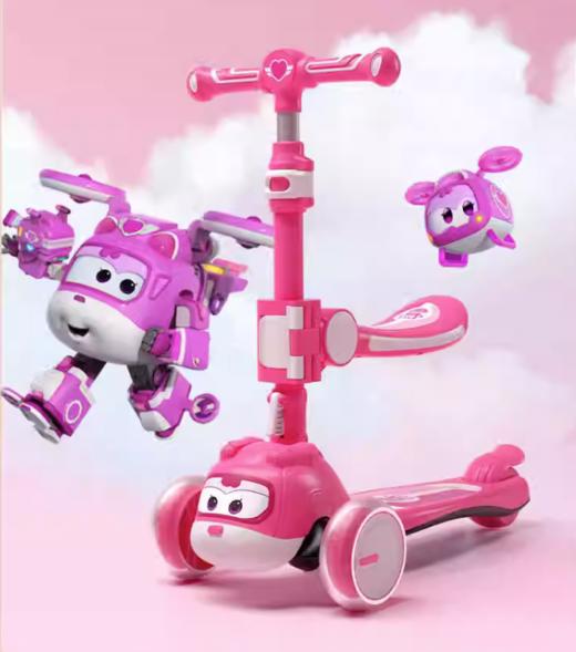 超级飞侠三合一 儿童滑板车20688/20699    ZJ 商品图3