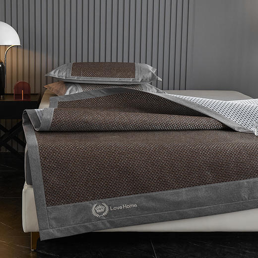 3件套 冰藤空调席三件套  凉而不冰 清爽透气不闷汗藤席  无毛刺 加倍生活 商品图3