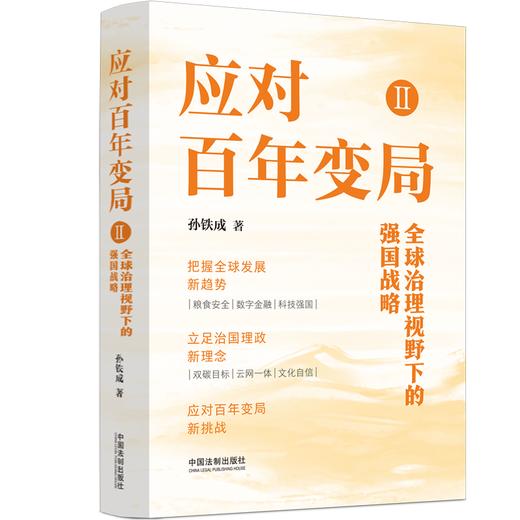 应对百年变局 2 全球治理视野下的强国战略 商品图0