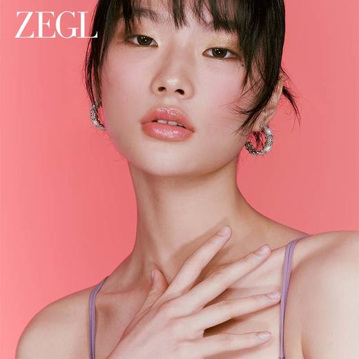ZEGL设计师蕾丝系列镂空人造珍珠耳环女小众C型耳钉925银针耳饰品 商品图4