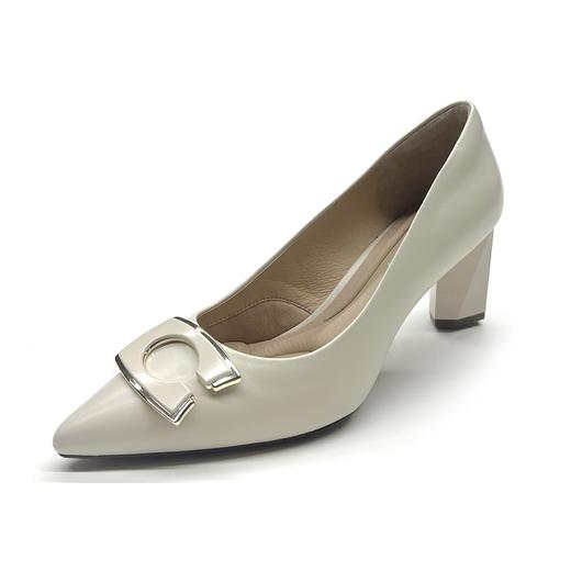 千百度秋冬简约裸色通勤时装单鞋A23471655 商品图1