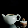 【丰子汝窑】【天青圆珠壶】15x10cm 290ml 茶壶纯手工开片泡茶壶陶瓷汝瓷天青功夫茶具 商品缩略图8