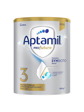 【跨境】【3罐起售】澳洲Aptamil爱他美婴幼儿配方奶粉白金版3段900g