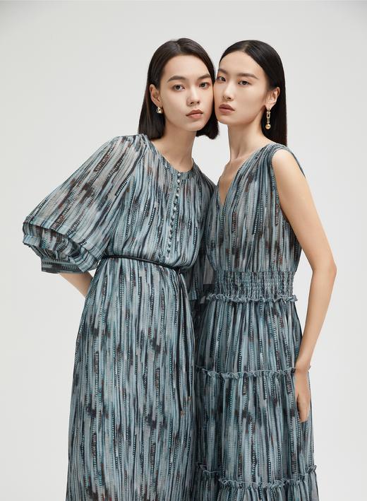 AM路卡西  炫彩印花连衣裙6D2719800 商品图4