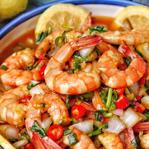 热卖【鲜冻大虾】深海捕捞上岸后即鲜活液氮速冻，锁住新鲜，口感几乎跟鲜活的一样 商品图4