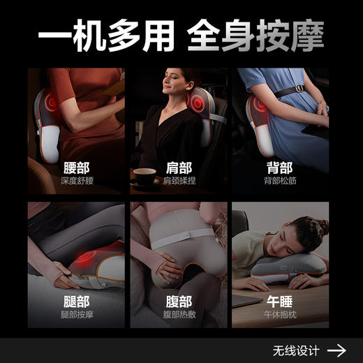 「SKG」T5多部位揉捏放松按摩仪 商品图4
