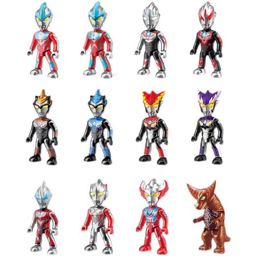 奥特曼炫闪款第3弹口袋积木人仔 启蒙积木 儿童玩具 商品图3