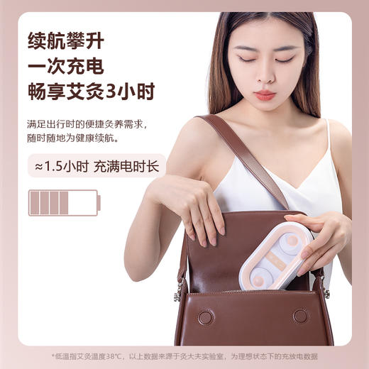 [2025]隔物灸仪 CAJ-i9-2T｜ 带充电底座 可收纳 充电 ｜ 移动的艾灸仪 商品图0